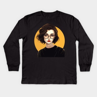 Daria Kids Long Sleeve T-Shirt